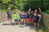 Die Seglerjugend des SCES bei der Siegerehrung der Regatta im Rahmen des Feriencamps- eine eingeschworene Gemeinschaft.