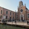 Der Ort der Party am Abend zuvor: die ehemalige Klosterkirche Madonna dell'Orto. Der Ort der Party am Abend zuvor: die ehemalige Klosterkirche Madonna dell'Orto.
