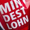 Gewerkschaften hatten für höhere Mindestlöhne demonstriert.