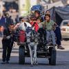 Vertriebene fliehen aus Gaza-Stadt