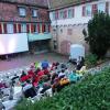 Die Kulisse im Creglinger Schlosshof.