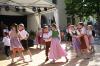 Die Plüa-Kids begeisterten im Zehnthof mit traditionellen fränkischen Rundtänzen.
