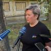 Die Wohnung einer Mitarbeiterin der deutschen Botschaft in Kiew wurde bei den Raketenangriff am 17. Juni durch die Druckwelle beschädigt.