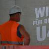 Richtfest im Rohbau: U4-Haltestelle Horner Geest in Hamburg feiert Baufortschritt.
