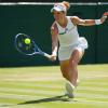 Für Laura Siegemund geht es in Wimbledon auch im Doppel weiter.