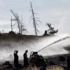 Waldbrand bei Saalfeld: Feuerwehr kämpft gegen Glutnester