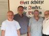 Sie gehören zum neuen Vorstand bei den Freien Wählern in Münnerstadt; unser Bild zeigt (von links) Günter Scheuring, Andreas Trägner, Ansgar Beck und Leo Pfennig.