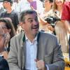 Sichtlich gut gelaunt war Ministerpräsident Markus Söder beim Tag der Franken in Haßfurt.