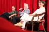 Der Schweizer Kult-Komiker Emil Steinberger kam mit Ehefrau Niccel ins Cineworld im Mainfrankenpark, um den Film "Typisch Emil – Vom Loslassen und Neuanfangen“ vorzustellen. Links Christoph Ott vom Berliner Filmverleih.