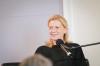 Die bekannte Film- und Theaterschauspielerin Caroline Peters sprach im ausverkauften Reinhold-Würth-Haus in Bad Mergentheim im Rahmen der Veranstaltungsreihe „Literatur allerorten“ über ihren autobiografisch angehauchten Debüt-Rom "Ein anderes Leben".