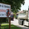 Viele Bewohner im Ortskern von Pforzen fordern schon lange eine Umgehungsstraße. 