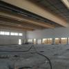 Das Raumgerüst in der Sporthalle der Mittelschule in Marktheidenfeld, das für die Deckenarbeiten in über fünf Metern Höhe benötigt wurde, ist nun abgebaut.