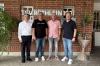 Auf dem Foto von links Valerie Chevalier, Marc Voigtsberger, Bernd Wehner, Tobias Göb.