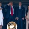 US-Präsident Donald Trum (2. v.l.) und FIFA-Boss Gianni Infantino (2.v.r.) waren beim Finale der Club-WM sehr präsent.