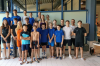 Das Team des Schwimmvereins mit den erfolgreichen Herren der Freistilstaffel.