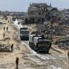 Aus Sicht der EU gelangen noch immer viel zu wenige Hilfslieferungen in den Gazastreifen. (Archivbild)