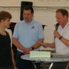 Sportler des Jahres in der Gemeinde Oerlenbach wurde der Boxer Leo Zenglein (von links). Ihm gratulierten Benedikt Keßler, der zweite Bürgermeister, und Rathauschef Nico Rogge.