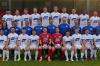 Mit dieser Mannschaft geht der ASV Rimpar in die Landesliga-Saison 2025/26. Hintere Reihe (von links): Ozan Akdeniz, Lukas Behringer, Jaran Karle, Friedrich Philipp-Messerschmidt, Tim Budemann, Andreas Hagen, Samuel Fishman, Antonio Sicaja, Mohamed Conte, Vladislav Ursu. Mitte: Co-Trainerin Conny Böck, Trainer Marcel Bauer, Betreuer Harald Bauer, Teammanager Tristan Hofmann, Sportleiter Matthias Schmelzeisen, Abteilungsleiter Gustav Seiwerth, Torwarttrainer Frank Bahr, Betreuer Bernd Kütt, Abteilungsleiter Jens Bausenwein. Vorne: Ricardo Santos, Christian Kuhn, Sven Burkard, Sandro Kramosch, Robin Michel, Falko Engert, Marco Kramosch, Felix Deißenberger, Oliver Makulik, Madaani Seidu. Zur Mannschaft gehören auch Ali Heidari, Joel Flores Vega, Moritz Fischer, Mamadou Bah und Waris Yadgari.
