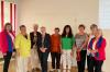 Im Bild von links: Anja Bauer, Ursula Negwer, Gerlinde Setter, Elisabeth Wedler, Maria Manger, Karin Lorenz, Jutta Burkard, Gertrud Hofmann, Michaela Wettering.
