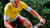 Mountainbiker Max Braun bei einem Renner.