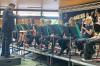 Die Junior-Bigband des Franz-Miltenberg-Gymnasiums unter Leitung von Fachlehrer Andreas Degand riss das Publikum beim Sommerkonzert zum Abschluss des Schuljahres mit.