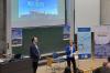 Patrick Friedl und Prof. Dr. Anja Schlömerkemper eröffnen den 4. KlimaSchutzKongress an der Uni am Hubland.