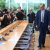 Das Medieninteresse ist groß bei der Sommer-Pressekonferenz von Bundeskanzler Friedrich Merz