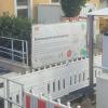 Achtung Baustelle - jedoch nicht in Marktoberdorf, wie auf dem Banner zu lesen ist, sondern in Tauberfeld bei Buxheim.