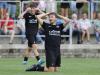 So wie hier bei der Partie der DJK Schwebenried/Schwemmelsbach in Fuchsstadt, als Lucas Schneider (vorne) und Daniel Reuß die Enttäuschung ins Gesicht geschrieben stand, sah's am ersten Landesliga-Spieltag bei allen drei Main-Spessart-Klubs aus. Keine der Mannschaften konnte ihr Spiel gewinnen.
