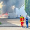 Großbrand in Bruchsal am 19. Juli