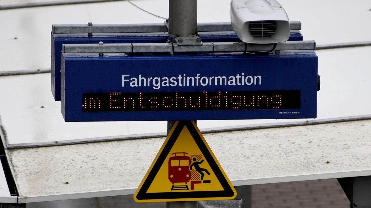 Keine Züge in Main-Spessart und Aschaffenburg: Unwetter stoppen ...