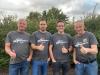 Die erfolgreichen Schützen von links: Josef Schmitt, Julian Klüpfel, Bastian Schwager und Wolfgang Neubauer.