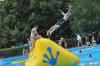 Das H2O-Fun-Event vermittelte viel Spaß im Mellrichstädter Freibad.