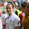 Lena Oberdorf glaubt fest an den Finaleinzug der deutschen Fußballerinnen.