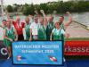 Im Bild: Bruno Perner (Dritter von links) mit seiner siegreichen Mannschaft.