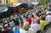 Beim Musiksommer im Theatergarten des Landsberger Stadttheaters im Jahr 2025 sorgte unter anderem Dreiviertelblut für eine ausverkaufte Vorstellung.