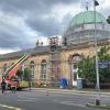 Feuerwehreinsatz an der Kunsthalle am 23. Juli