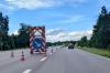 Am Mittwoch staut sich der Verkehr auf der B12 in Richtung Buchloe bei Kaufbeuren.