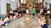 Die Vorschülerinnen und Vorschüler stellen die biblische Geschichte vom Bau der Arche durch Noah, die große Sintflut und die Versöhnung mit Gott szenisch dar. Die Vorschülerinnen und Vorschüler stellen die biblische Geschichte vom Bau der Arche durch Noah, die große Sintflut und die Versöhnung mit Gott szenisch dar.