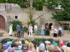 Spannendes Schauspiel in Giebelstadt.