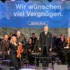 Zum Auftakt des Hafensommer 2025 in Würzburg  gab es traditionell die "Sparda-Bank Classic Night" mit dem Philharmonischen Orchester Würzburg unter der Leitung von Eckehard Stier.