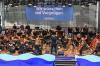 Zum Auftakt des Hafensommer 2025 in Würzburg  gab es traditionell die "Sparda-Bank Classic Night" mit dem Philharmonischen Orchester Würzburg unter der Leitung von Eckehard Stier.