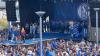 Fans des FC Schalke feiern den neuen Kader Fans des FC Schalke feiern den neuen Kader