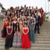 Vom Roten Teppich aufs Siegertreppchen: Die Schüler der 9a und M10 feierten ihren Abschluss in Poppenhausen. 