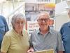 Unser Bild zeigt (von links) Dr. Harald Abersfelder, Hannelore Abersfelder, Gerhard Hähnlein und Klaus Abersfelder.