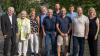 Die geehrten Mitglieder (von links): Siggi und Karin Evers, Andrea und Thomas Stamm, Detlev Jacobs, Thomas Zaiser, Christian Carl, Felix Schmöger (Stellvertretender Vorsitzender), Johannes Brod und Martina Kugler (Erste Vorsitzende).