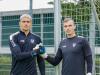 Einer für den Pokal, einer für die Liga: die FC-05-Torhüter Maximilian Weisbäcker (links) und Toni Stahl