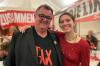 Der einzige Kreisrat der Linken, Wolfgang Gutgesell (links, zusammen mit der Bundestagsabgeordneten Agnes Conrad) steht bei der Kreistagswahl 2026 auf dem vierten Platz der Liste (Archivfoto).