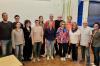 Ein starkes Team für viele Aufgaben: Der erweiterte Vorstand des Musikvereins Estenfeld mit (von links) Michael Hümpfner, Nils Stuhlmann, Johanna Weißgerber, Claudia Fischer, Judith Beifuß, Johanna Ditter, Carmen Förster, Andreas Jungbauer, Thomas Sprinz, Urs Holderied, Margarethe Fuchsberger, Silvia Jäcklein, Edgar Drescher und Sarah King.