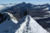 Pasta und fantastische Aussichten: Georg Danos aus Kaufbeuren bei der Spaghetti-Tour durch die Monte-Rosa-Gruppe.